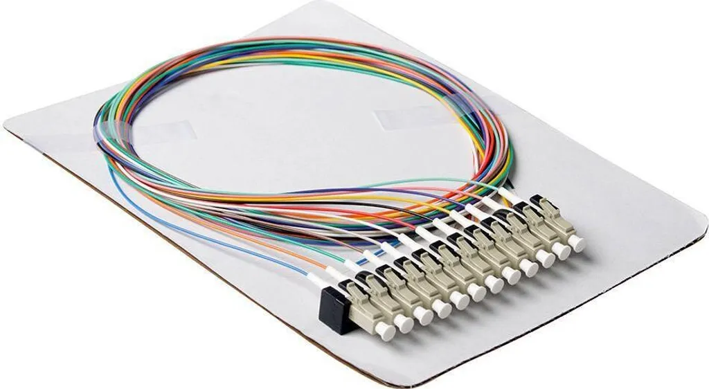 Câble fibre optique LC Pigtail 2m OS2 ACT : identification facile LSZH
