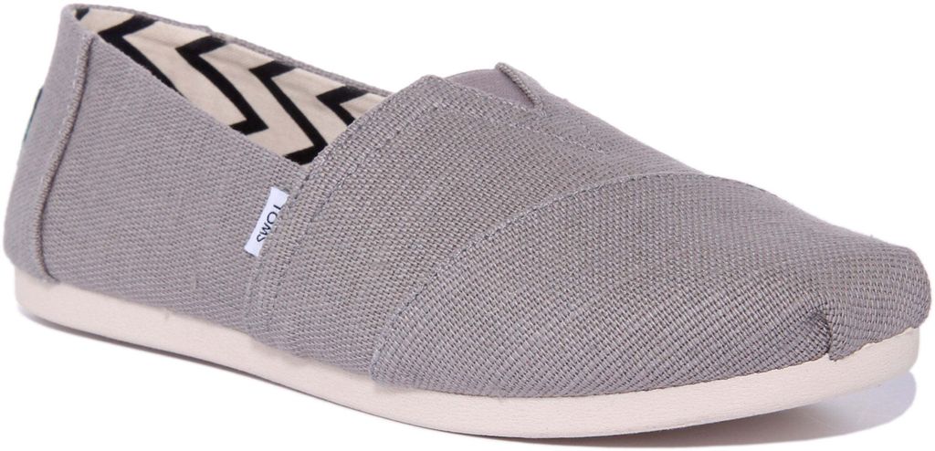 Toms ALPARGATA CLASSIC 10017741 020 Grey EU 35,5