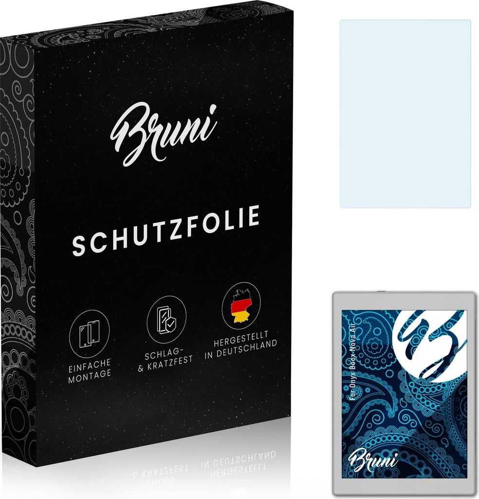 atFoliX 4061187869459, Displayschutz, Boox Nova Air, 2 Stück(e), Transparent, Klare Bildschirmschutzfolie, Kratzresistent