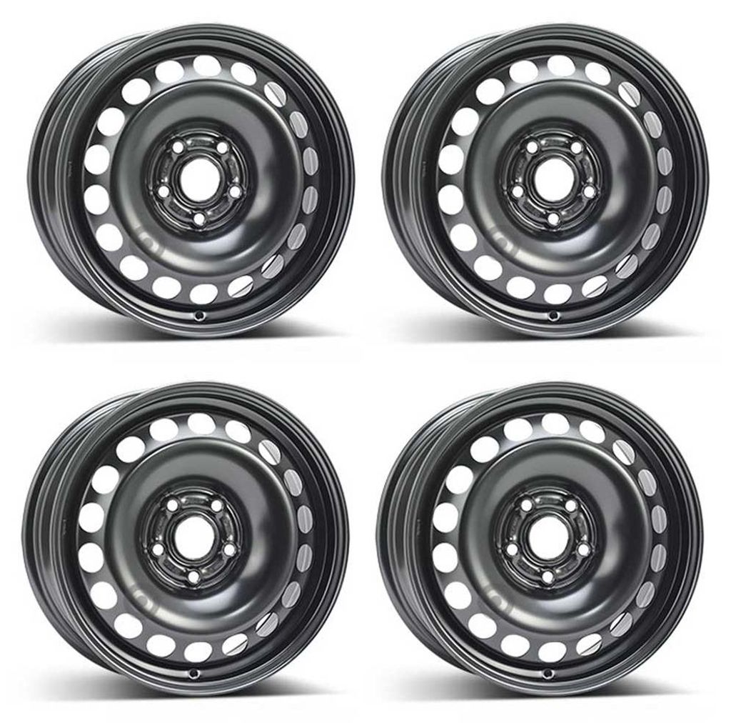 4 Stahlfelgen Alcar 8426 6.5Jx16 ET41 5x112 für Volkswagen Passat