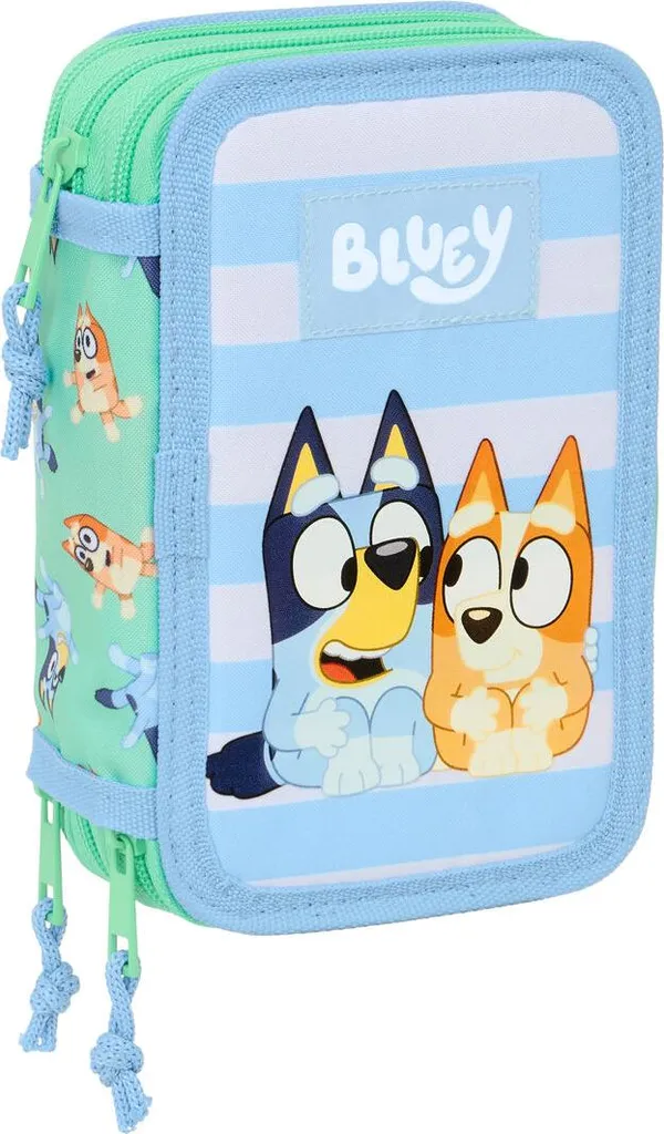 Astuccio Bluey 3 Zip Completo: Il Salvavita per Genitori Disperati
