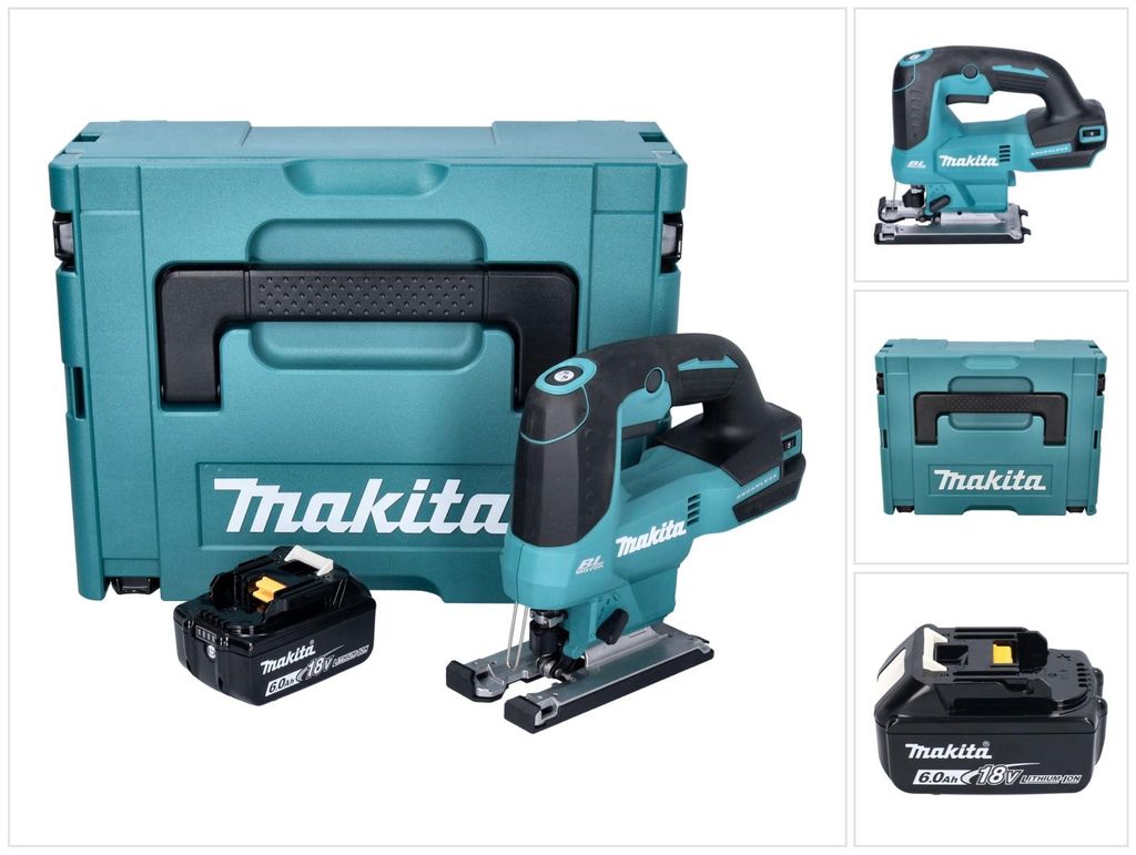 Makita DJV184G1J Scie sauteuse sans fil 18V Brushless + 1x Image du produit 