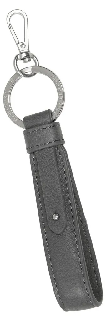 Marc O'Polo Pepe Key Ring Castlerock - Porte-clés gris luxe contre les pertes