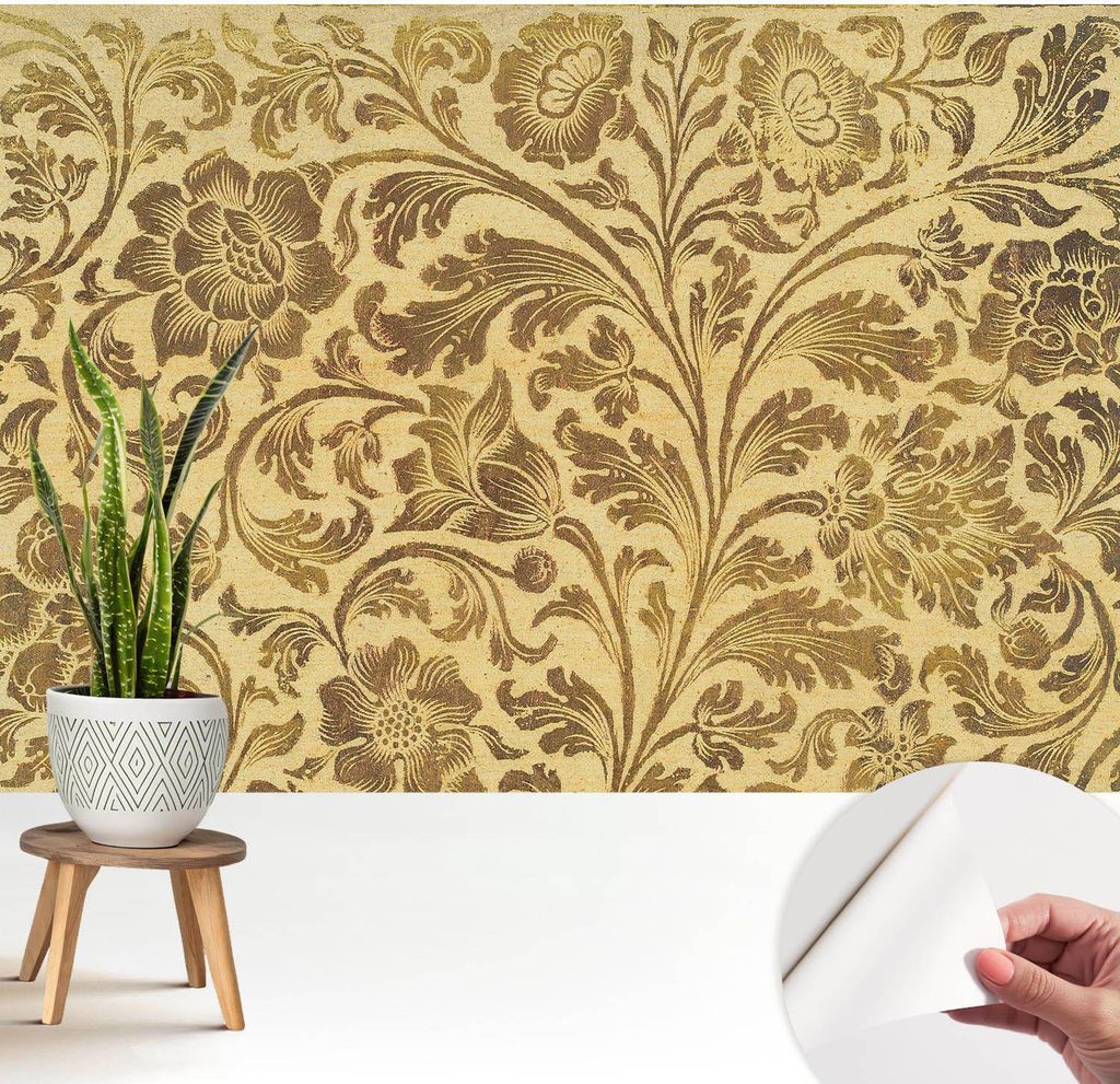 Fototapete selbstklebend - 208x146 cm - Tapete - Wandtapete - Wandbilder - Klebefolie - Dekofolie - Tapete Folie - Wand - Dekoration - Wohnzimmer -...