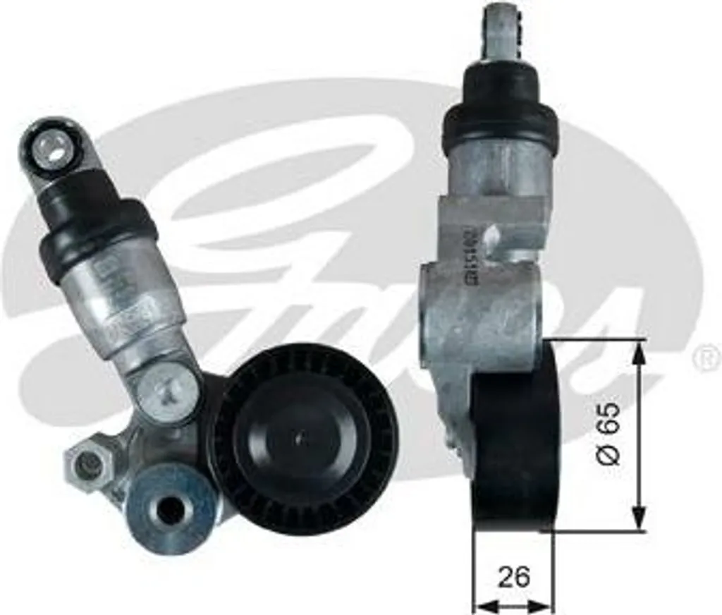 Pièce de rechange pour courroie Mazda : Tendeur GATES T39390 OE PE0315980B