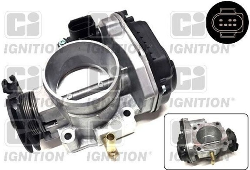 QUINTON HAZELL XPOT448 Drosselklappe für VW Golf IV Schrägheck (1J1) Bora Limousine (1J2) für AUDI A3 Schrägheck (8L1) für SKODA Octavia I Com...
