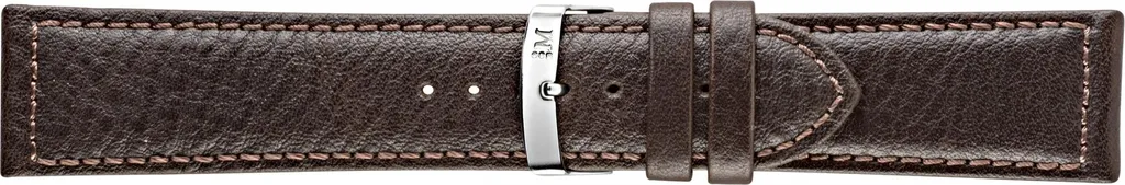 Bracelet de Montre en Cuir Brun Morellato 20mm Accessoire de Rechange