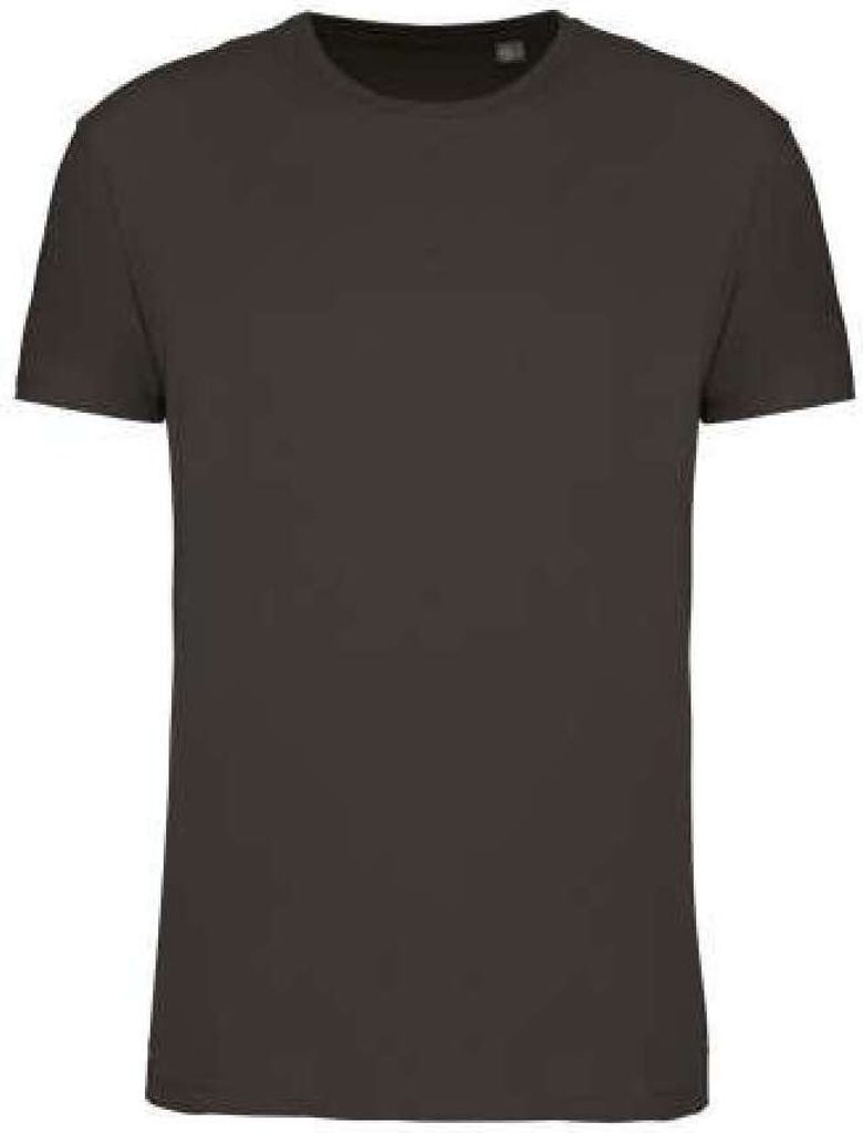 Kariban Herren T-Shirt Slim Fit Basic Rundhals Sweatshirt Shirt, Größe:XXS, Farbe:Dark Grau