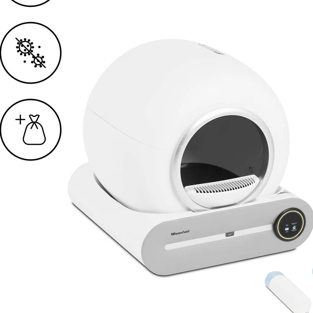 Maison de toilette chat automatique et intelligente avec contrôle App