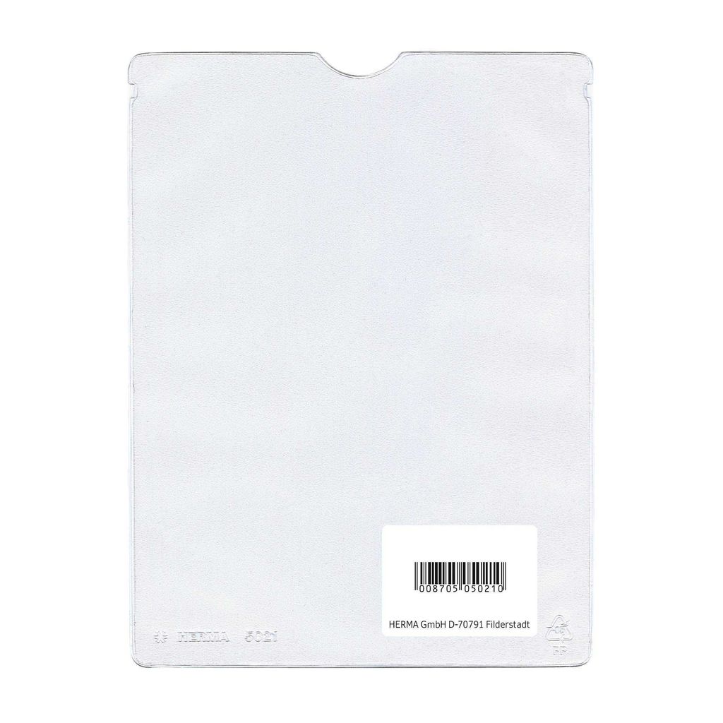 HERMA Ausweishülle PP 1-fach 0,14 mm Format: 58 x 87 mm (1 Produktbild 4