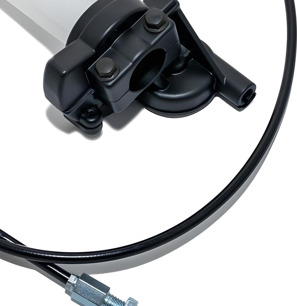 Set: Schnellgasgriff SPEZIAL + Bowdenzug, extra kurzer Verstellweg, universell für Ø22mm-Lenker