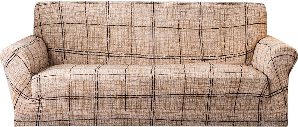 CANDeal Stretch-Sofa-Überzug – Rutschfester, Weicher Sofa-Überzug Aus Elasthan, Waschbarer Möbelschutz Mit Rutschfestem Schaumstoff Und Elasti...