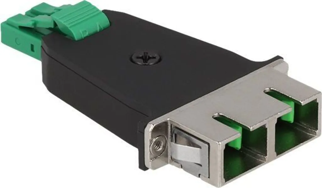 Connettore Delock 87946 LC a SC Duplex Fibra Ottica | Professionale