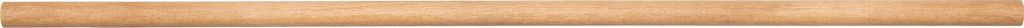 Natural Goods Berlin GARD Rundstab Eiche, Massivholz aus Eiche, Garderobenstange, Kleiderstange, 130cm
