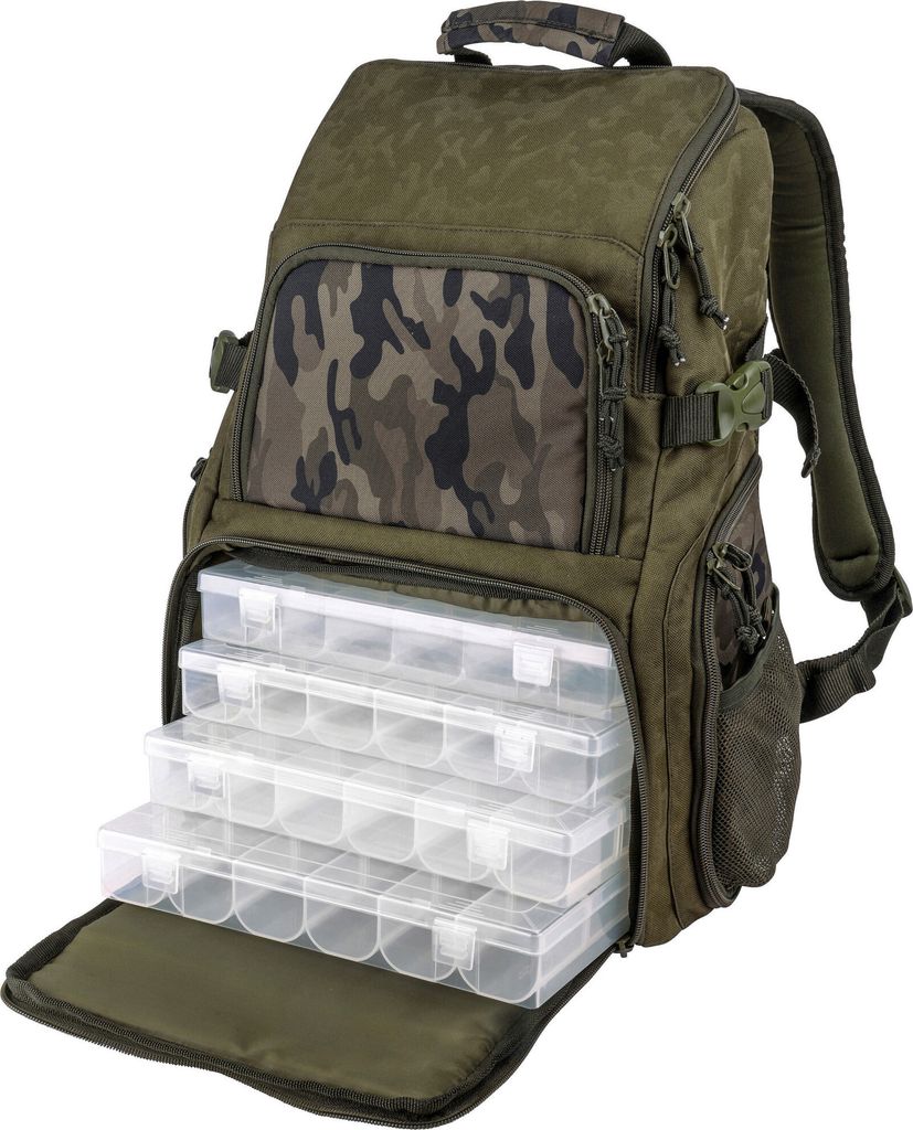 Spro Double Camouflage Back Pack - Angelrucksack