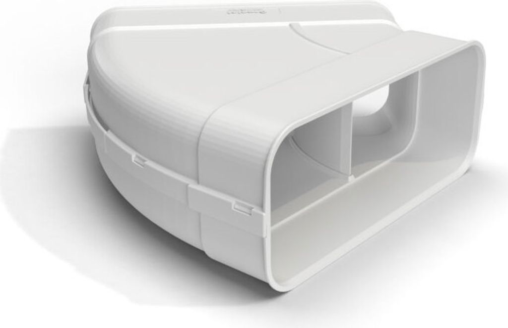 Curva per tubi OptimAIRo 150 N20057 orizzontale a 45° con Immagine del prodotto 