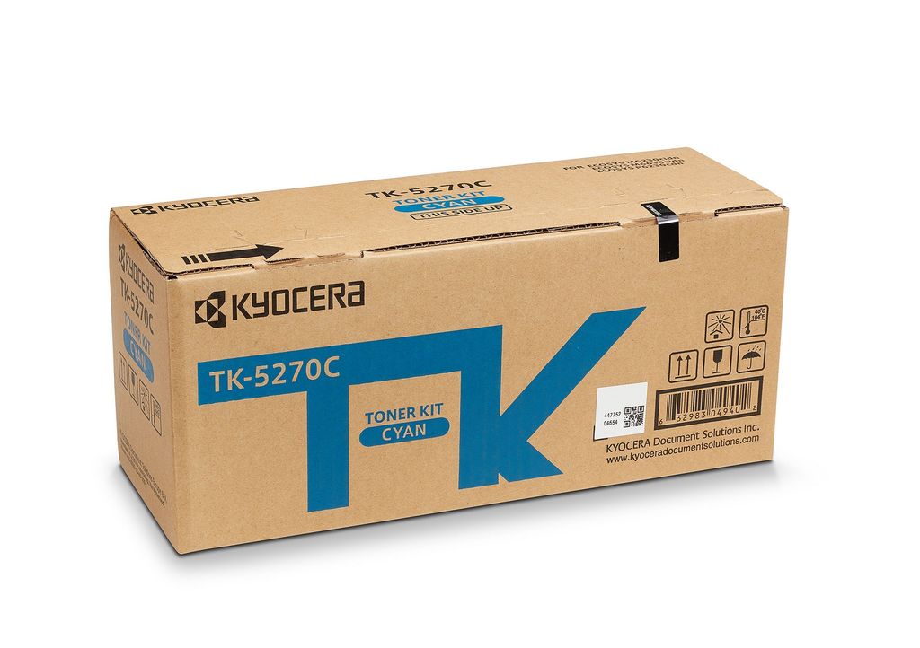 Kyocera TK 5270C - Cyan - originálny - sada tonerov Obrázok produktu 