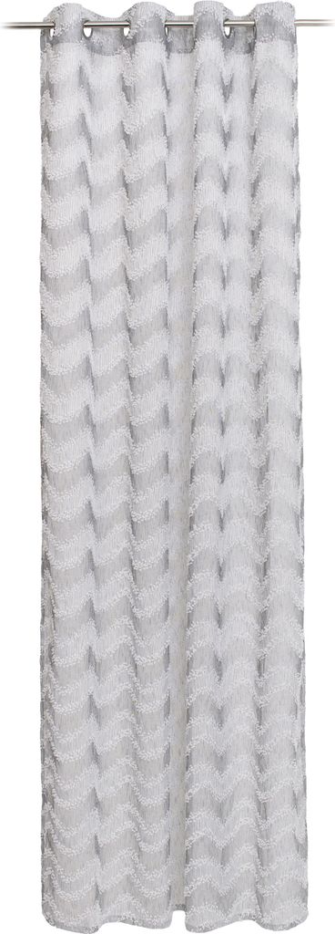 GÖZZE Ösenschal WAVE anthrazit BL 140x245 cm grau