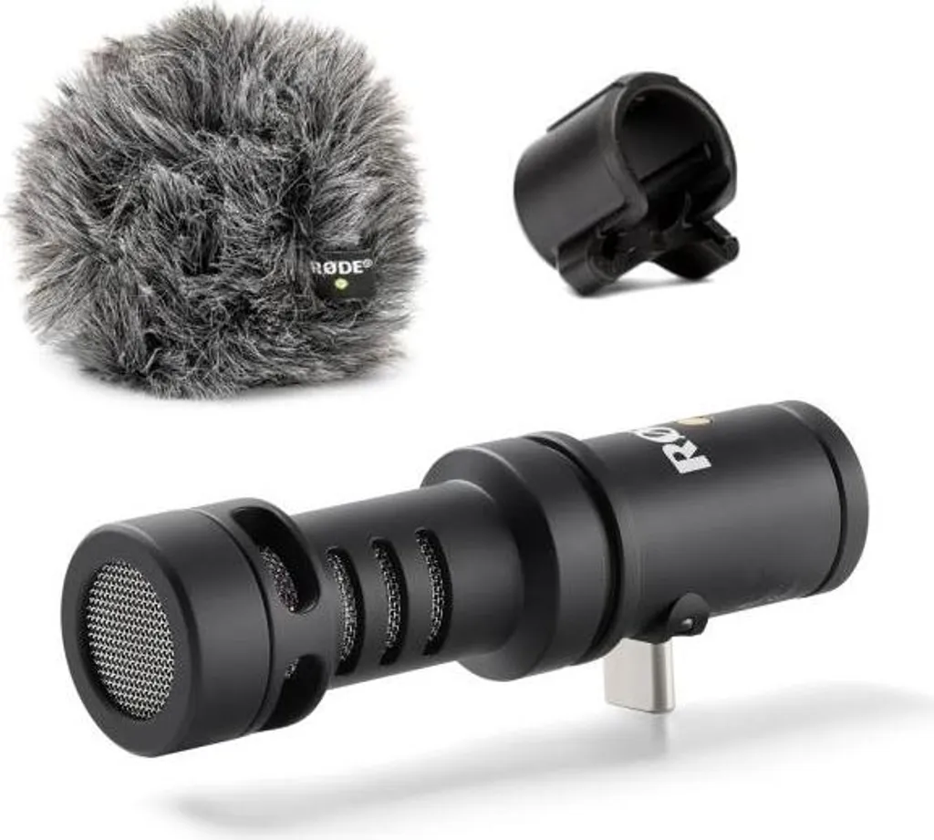 RODE VideoMic Me-C+ Microphone Directionnel USB-C pour Mobile Noir