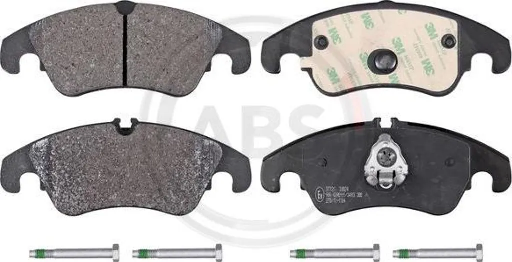 Plaquettes de frein A.B.S. 37728 pour Focus - Freinage Disque OE 1551486