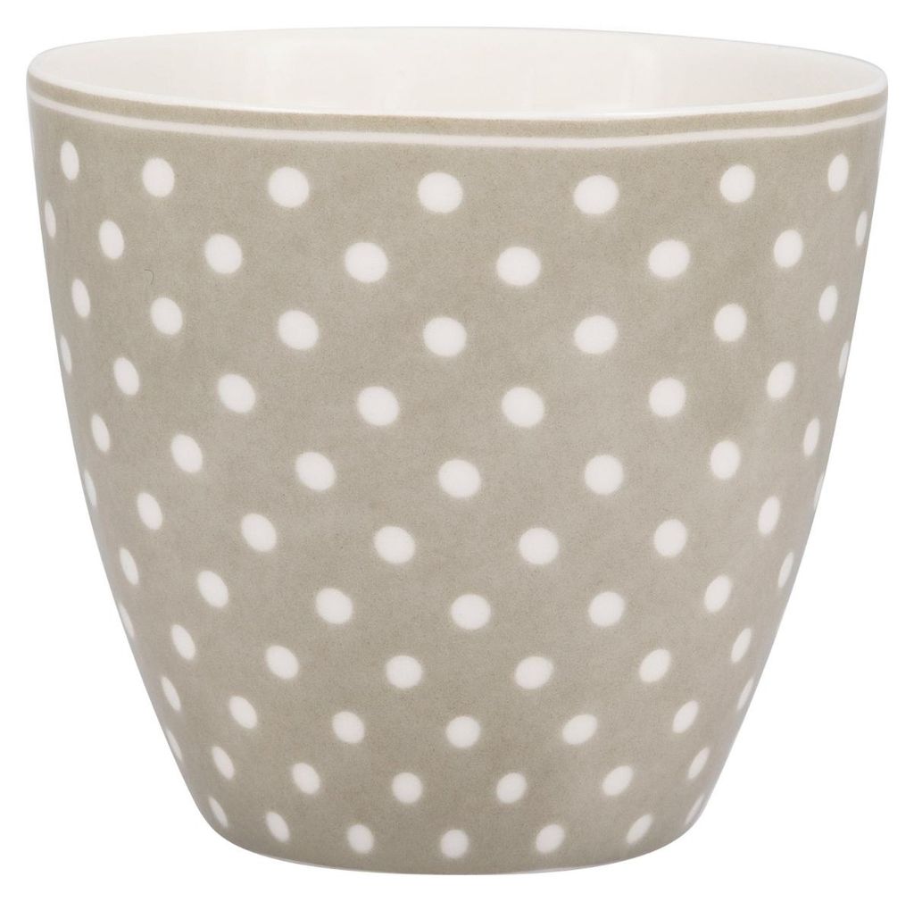 Greengate Dotty Latte Cup beige 0,35l Produktbild 
