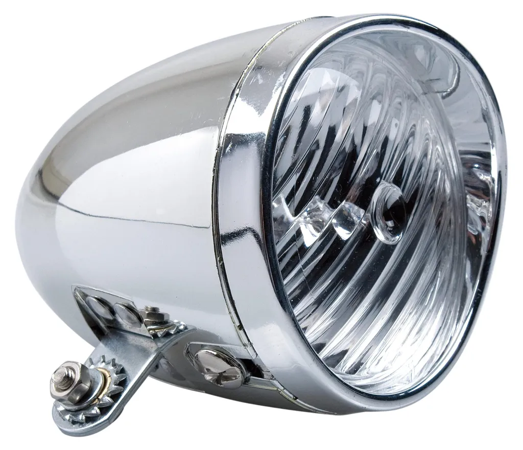 Projecteur LED Classic argent sans fil avec éclairage blanc froid intense