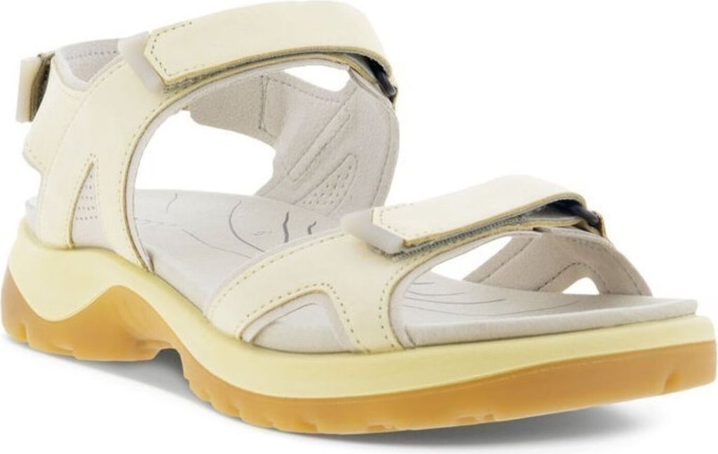 Ecco OFFROAD Damen Sandale - Outdoor Trekking Sandaletten gelb Freizeit NEU