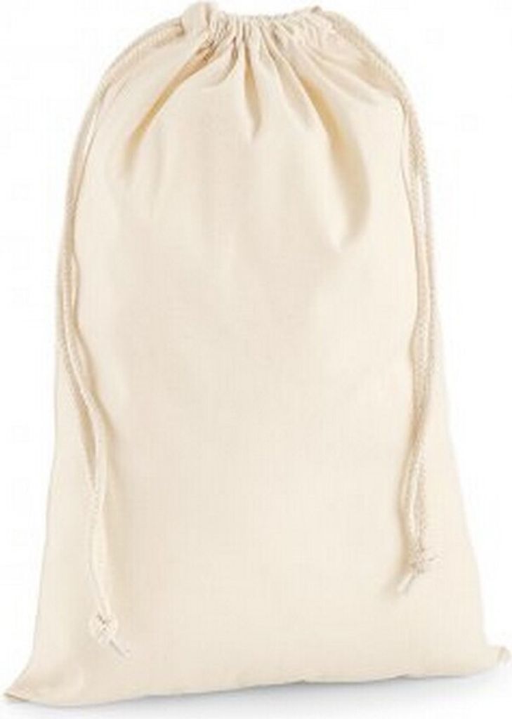 Westford Mill Premium Baumwolle Beutel PC3202 (S) (Natur)