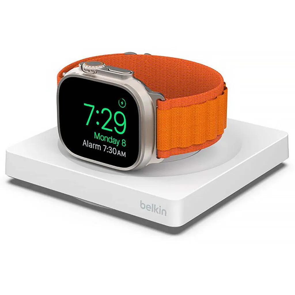 Chargeur rapide blanc Belkin BOOST CHARGE PRO induction pour Apple Watch - 10
