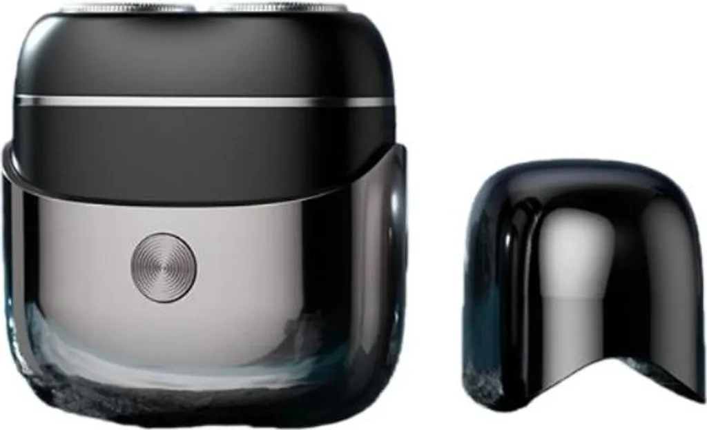 Regalo Uomo: Mini Rasoio Elettrico INF Nero - Portatile e USB