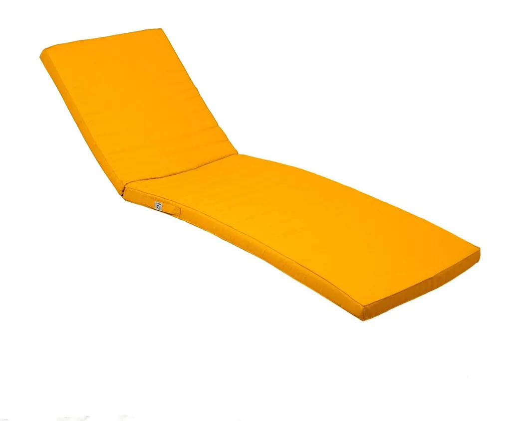 Coussin Transat Déhoussable et Lavable - Matelas Bain de Soleil 185x60 cm