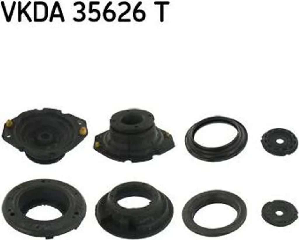Palier de jambe de suspension SKF VKDA 35626 T pour Renault Espace IV