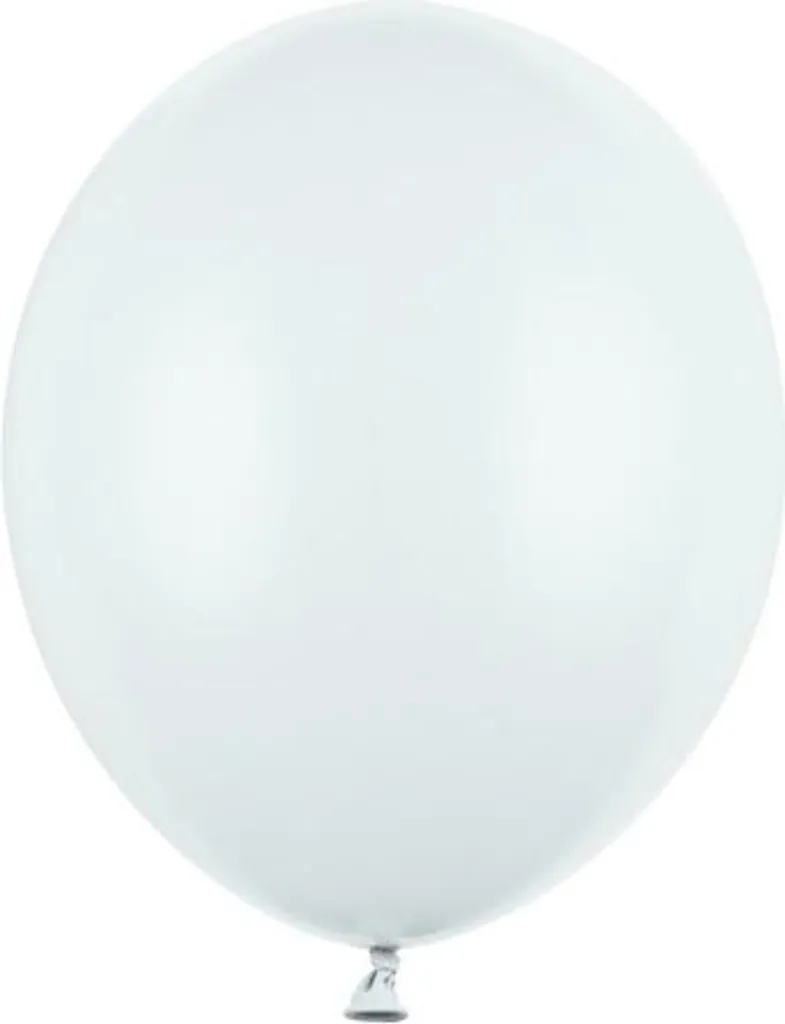 Lot de 100 Ballons de Baudruche Bleu Clair Pastel 27 cm pour Fête