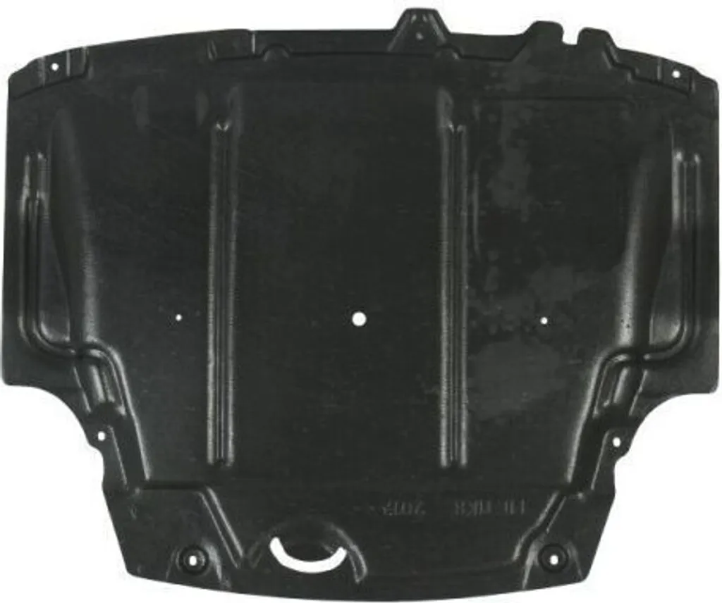 Couvercle moteur robuste en ABS noir pour Ford Fiesta VII référence OE