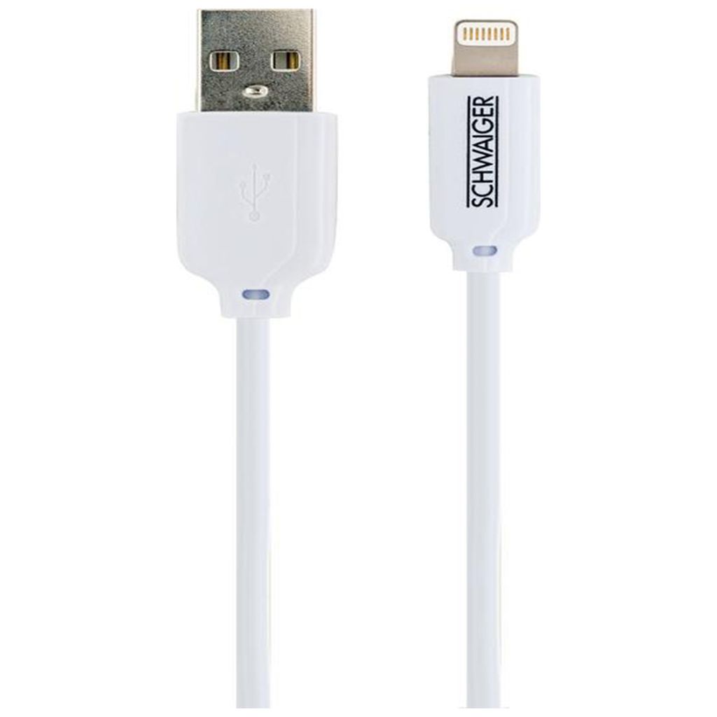 3 Meter USB auf IOS Kabel – Weißes Verbindungskabel für Produktbild 