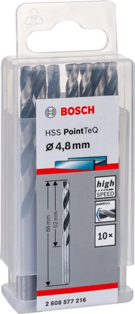 Recensione Punte Bosch HSS PointTeQ - Pack 10pz per Metallo Acciaio