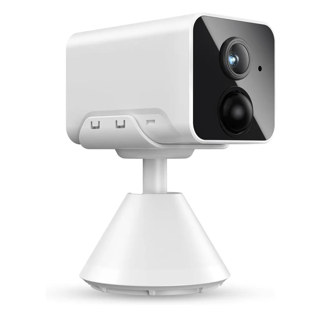 Caméra de surveillance maison pour téléphone avec batterie et vision nuit