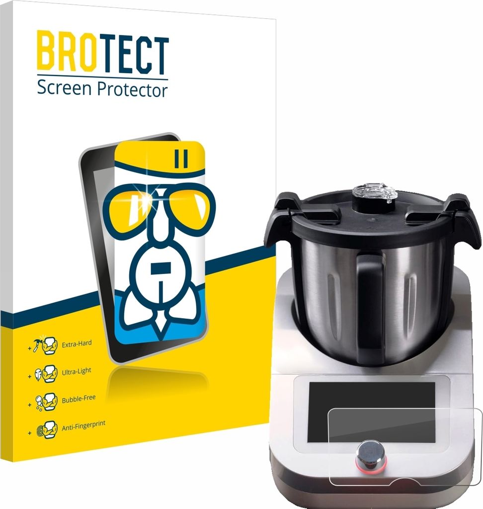 BROTECT Schutzglas für Ufesa TotalChef RK7 Schutzfolie Panzer Folie Glas Display Schutz klar