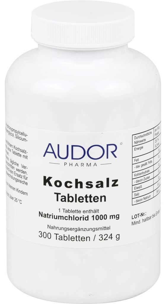 AUDOR Kochsalz Tabletten, 300 St. Tabletten Produktbild 