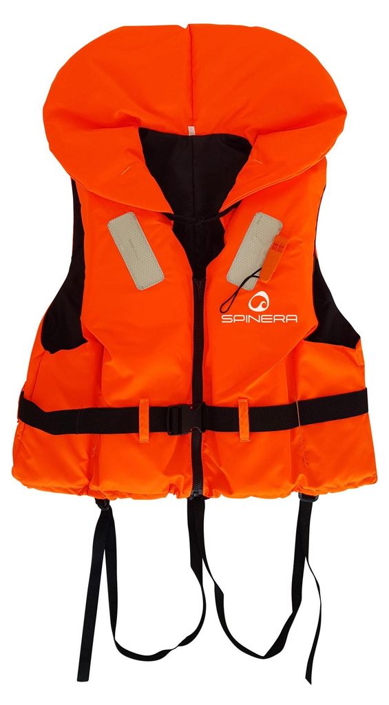 Spinera Superfit Rettungsweste 100N Schwimmweste Nylonweste Regattaweste orange - Groesse: 30-40KG Youth