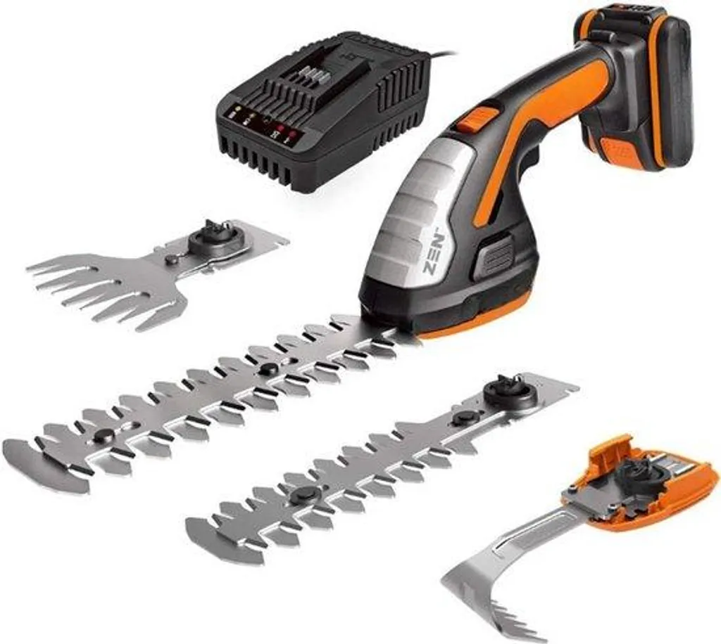 Coupe-bordure sans fil 36W avec 3 accessoires et batterie lithium 2000mAh