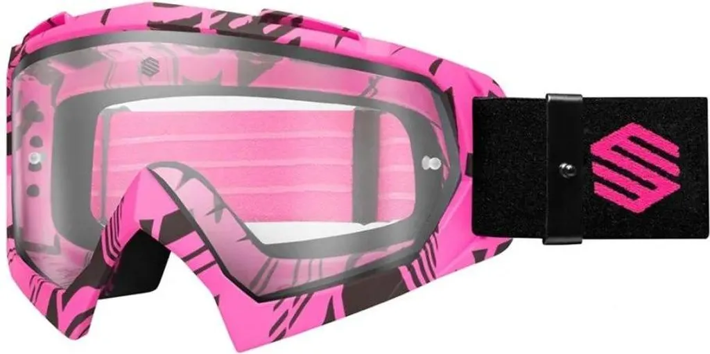 Masque de ski et Snowboard Catégorie 0 Rosa Clear Monture Noire Siroko H1