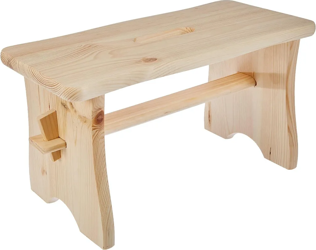 Support de pieds pour bureau - Bois résineux - Confort de posture