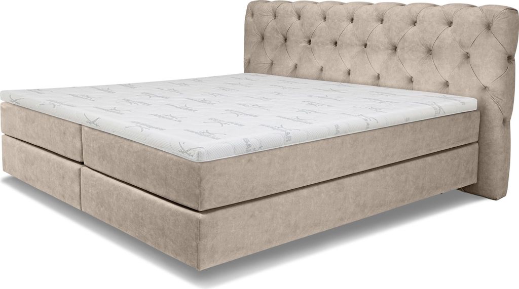 Boxspringbett SANSIBAR Langeoog Box-Spring-Bett Doppelbett