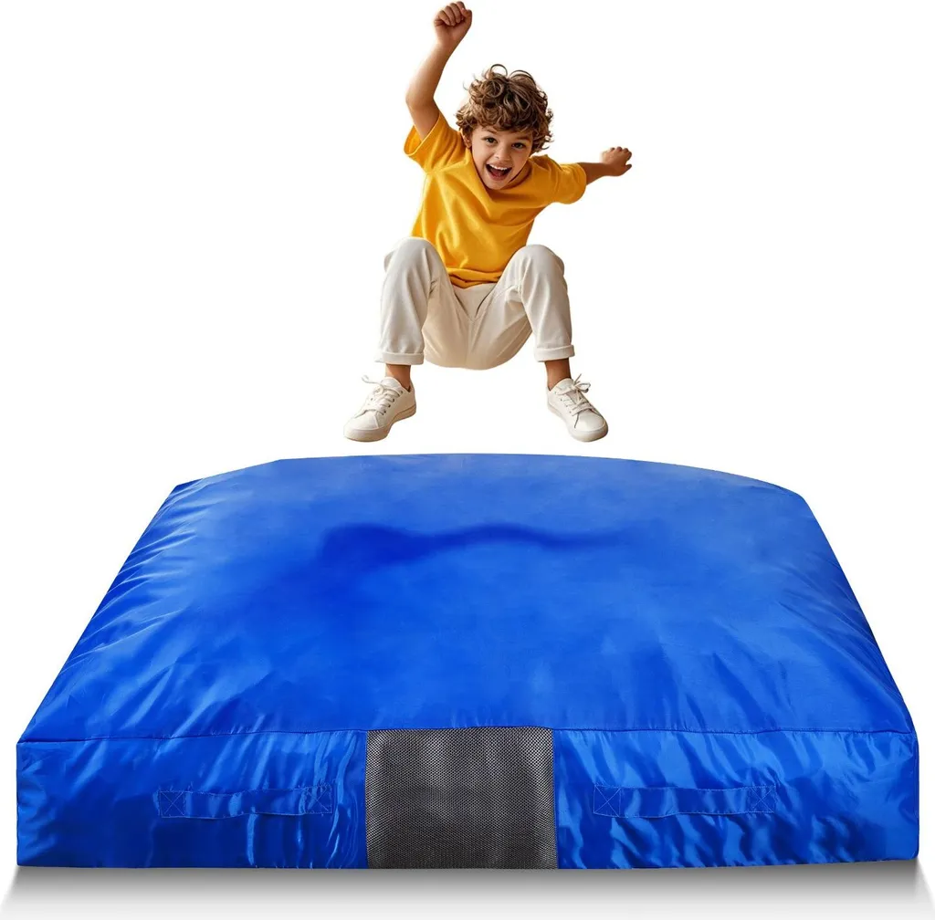 Tapis de chute Crashpad lavable : fini les chocs sur sol dur !