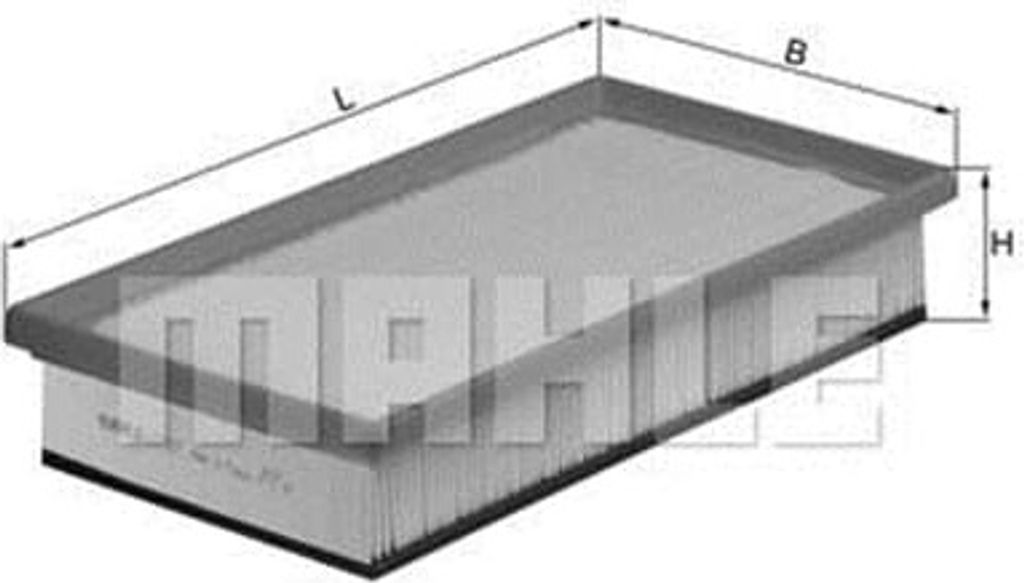 Luftfilter KNECHT LX 1027