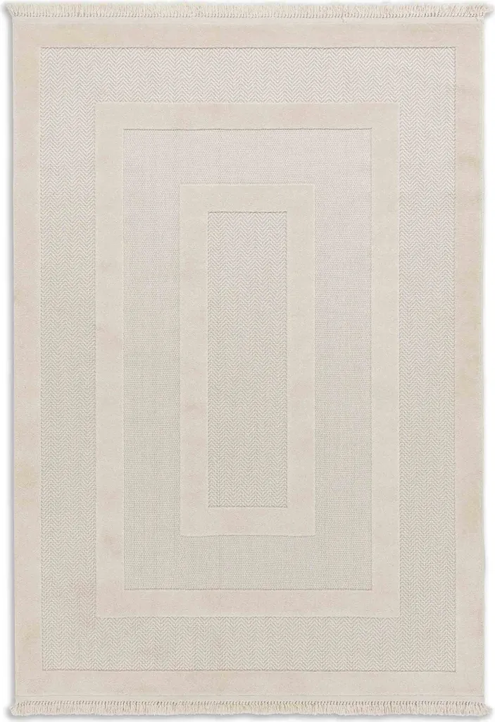 Tapis de Terrasse Résistant aux UV Argent 160x230 SUMMER Collection
