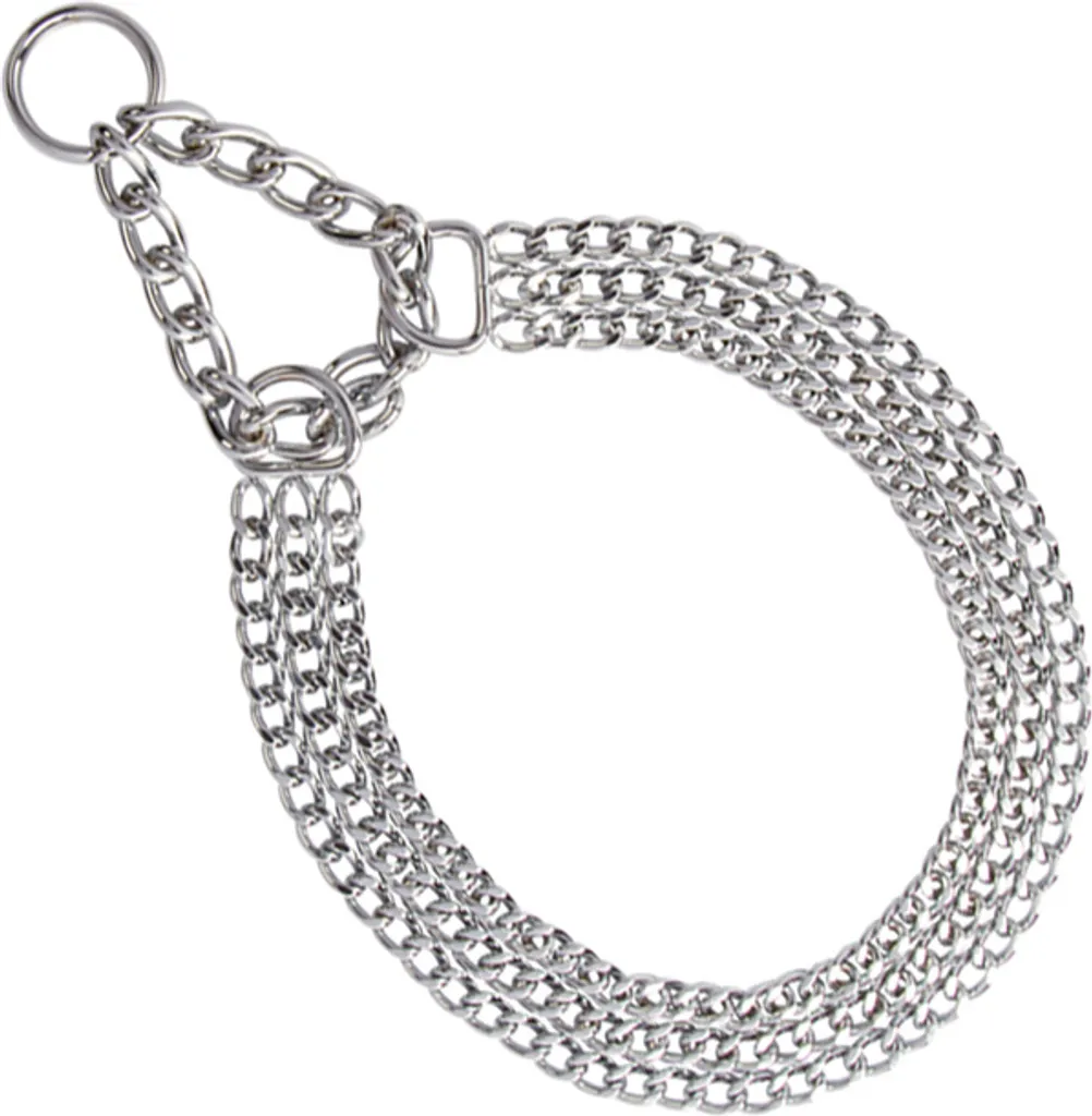 Collare a Catena Nobby 3 File Cromato 40cm Ø2,0mm | Controllo e Sicurezza - 2
