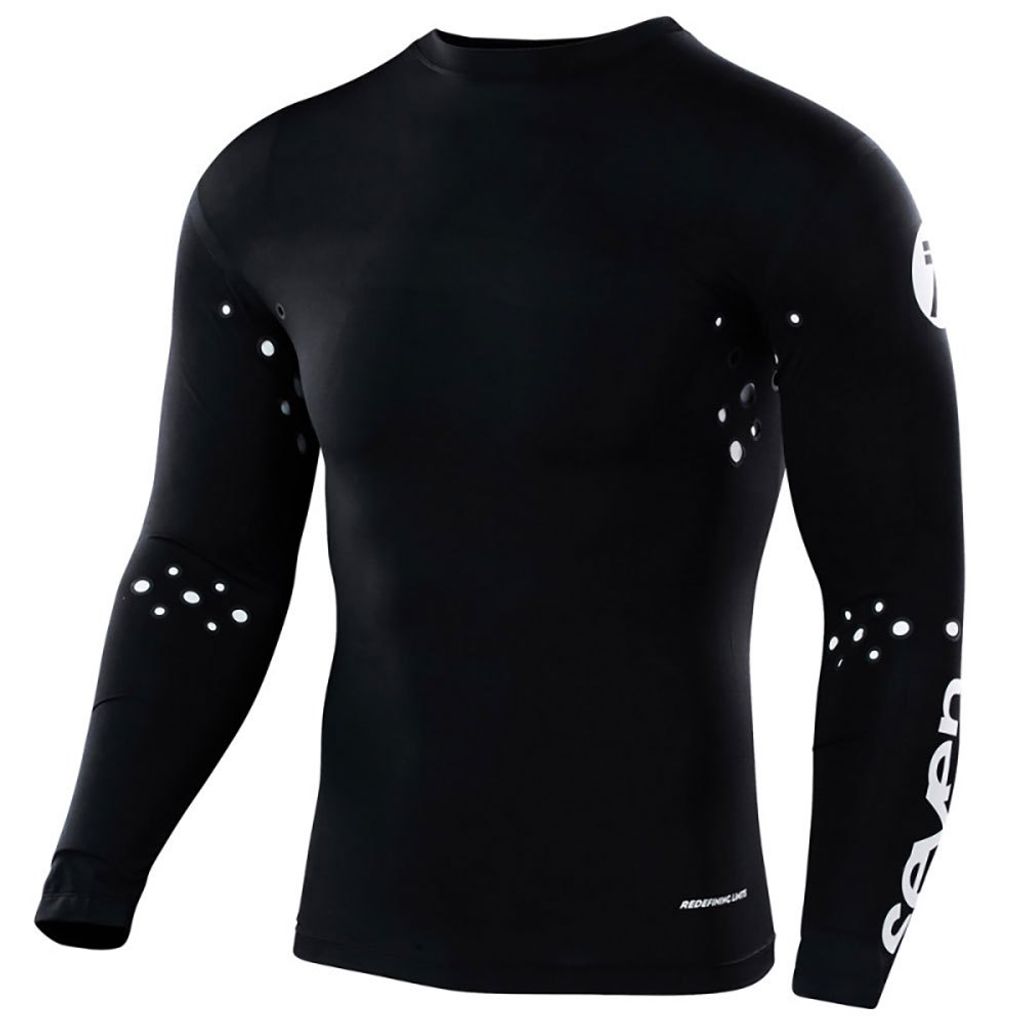 Seven Zero Staple Laser Cut Compression Black S