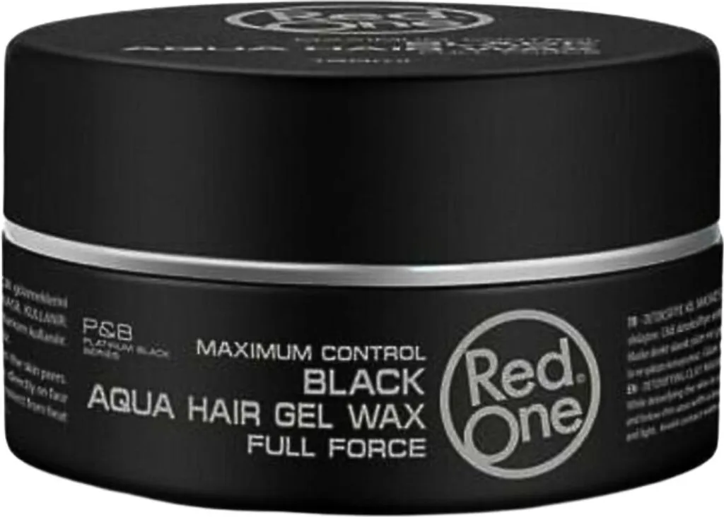 Cire Red One Noir fixation forte pour style structuré pack 6 x 150ml